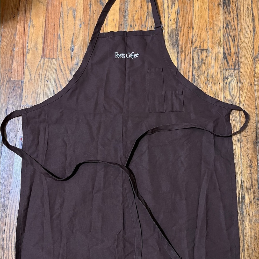 Dark Brown Barista-style Apron